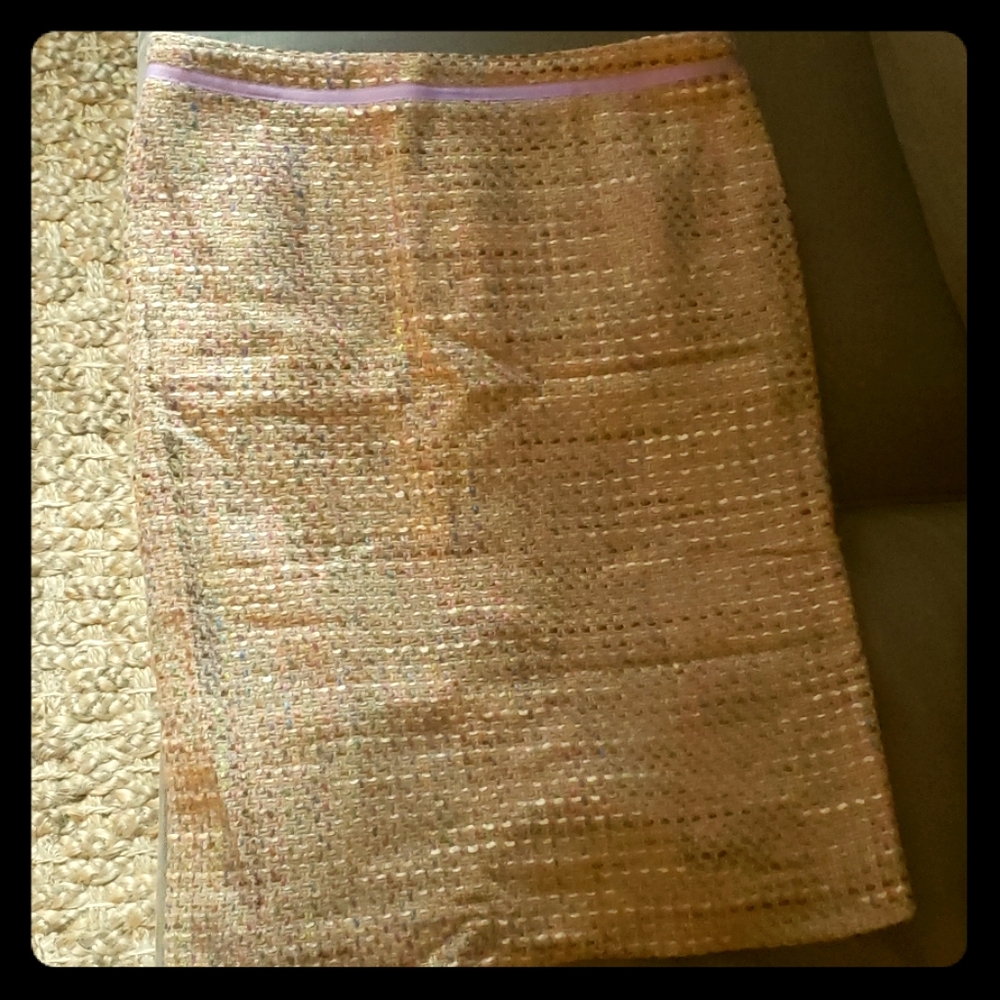 Wool Skirt with pretty purple waist detail